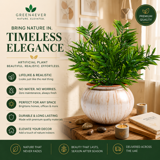 Artificial Mini Bamboo Plant in Decorative Pot