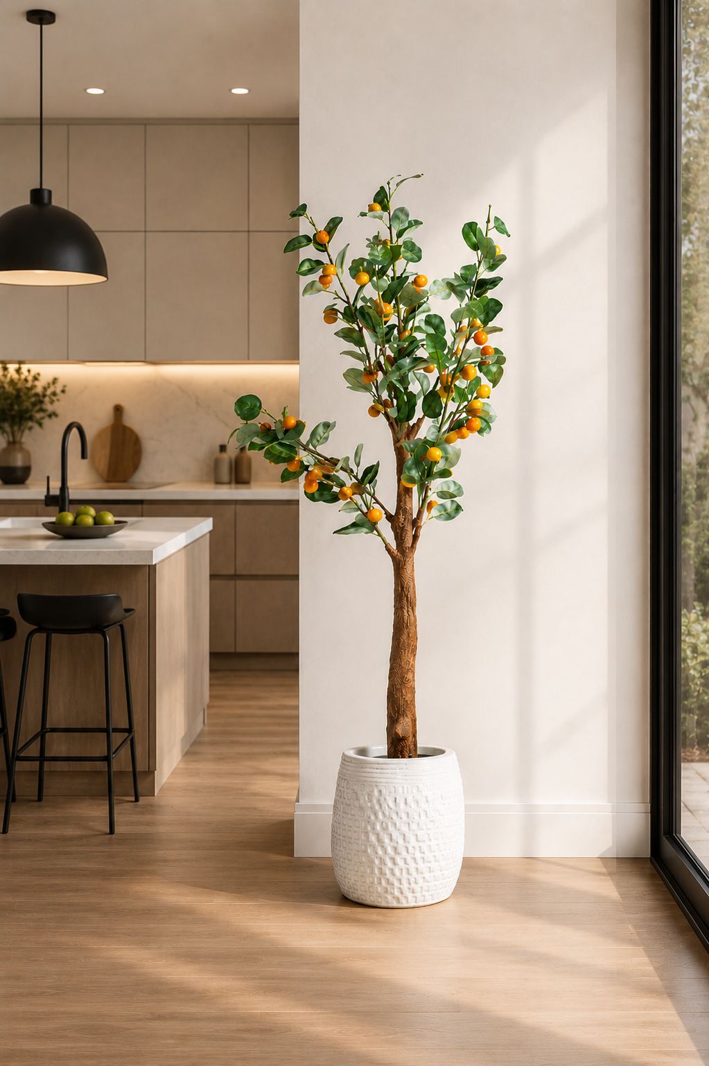 Mandarin Orange Artificial Plant