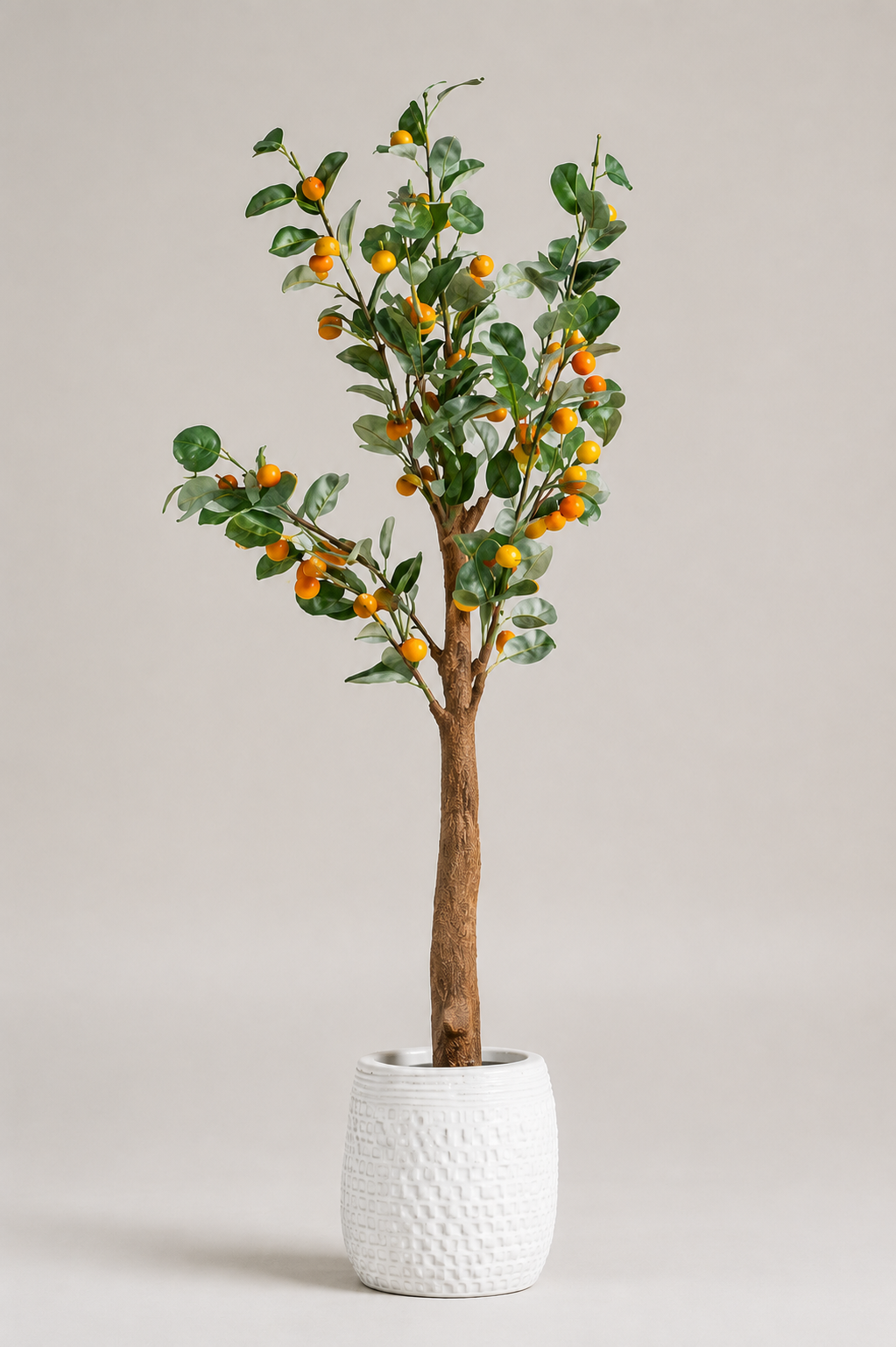 Mandarin Orange Artificial Plant
