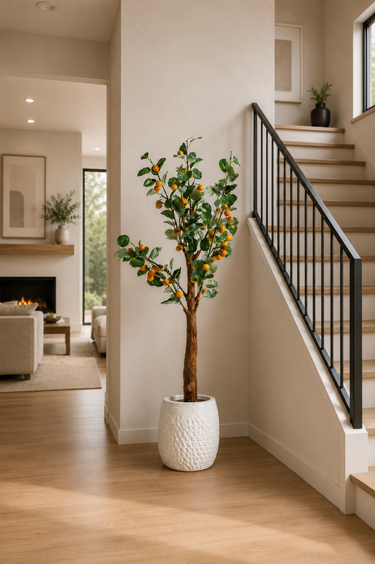 Mandarin Orange Artificial Plant