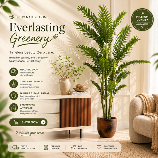 Artificial Areca Palm
